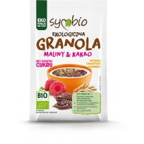 Symbio Granola ekologiczna Malina & Kakao bez cukru BIO 50 g M00-6C57-3097B