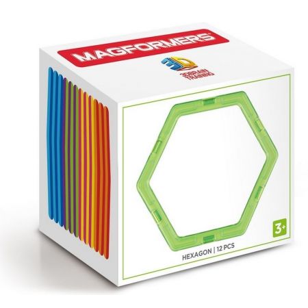 Magformers 3D Sześciokąty 12 elementów