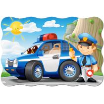 Castorland Puzzle Maxi Konturowe: Police Patrol-M 20