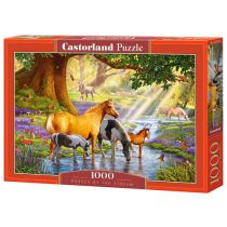 Puzzle Horses By The Stream 1000