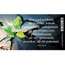 Bogulandia Magnes 27 na lodówkę Zewsząd uciskani nie jesteśmy jednak pognębieni