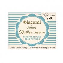 Nacomi Krem shea na noc 50+ z biopeptydem 50ml