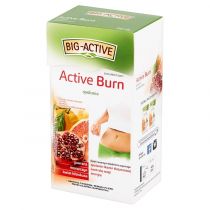 Bio-Active Big-Active Active Burn Herbatka ziołowo-owocowa Suplement diety 40 g (20 x 2 g)