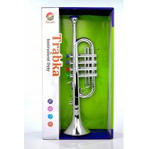 Bassko Bassko Bassko Trąbka jak prawdziwa gra instrument muzyczny srebrna Darmowy odbiór w 20 miastach!