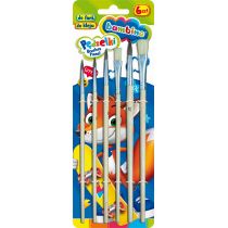 St. Majewski Pędzelki Bambino 6 sztuk
