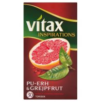 Vitax Inspirations Herbata Pu-erh i grejpfrut 30 x 1,3 g