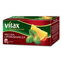 Vitax HERBATA INSPIRATIONS MELISA&POMARAŃCZA 20 TOREBEK