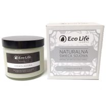 Eco Life Naturalna świeca sojowa czekoladowa 450 g