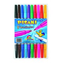 Kamet Pisaki dwustronne 10 kolorów,