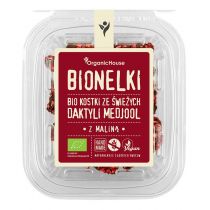 Bionelki - daktyle z maliną BIO 80 g