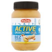 PRIMAVIKA Masło Orzechowe - Active Bez Soli I Cukru - 470G