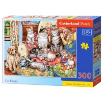 Castor Puzzle 300 Kocia Rodzina