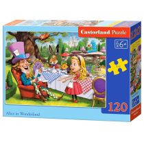 Castorland Puzzle 120 elementów. Alicja w Krainie Czarów
