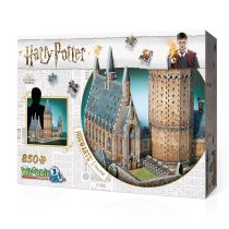 Wrebbit 3D Hogwarts Great Hall 3D Puzzle - 850 Pieces, STANDARD