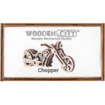 Wooden.City Drewniane puzzle 3D Chopper