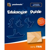 Big Fun Republic Puzzle drewniane - seria FAN