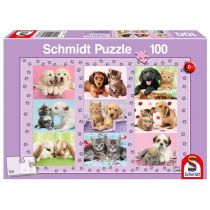 Schmidt Spiele Puzzle 100 el. Przyjaciele 23669