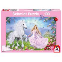 Schmidt Spiele Spiele, puzzle Księżniczka i jednorożec