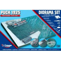 Mirage Hobby 401001 zestaw do budowy modelu Puck 1925 diorama zestaw (Naval Base),