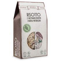Risotto z grzybami leśnymi i natką pietruszki 180 g Dania Babci Zosisys msr-4218-77592