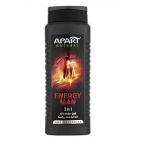 Apart Natural for Men Antybakteryjny żel pod prysznic 3w1 Energy Man 500 ml