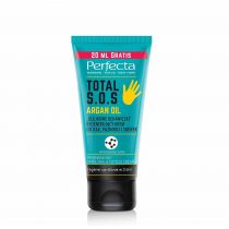 Zdjęcia - Kremy i toniki Perfecta  TOTAL S.O.S. Argan Oil - Regenerating Hand, Nail & Cutlice Crea 