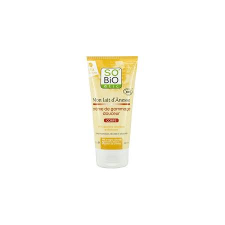 So Bio etic jedwabisty krem peelingujący do ciała Ośle Mleko, 150 ml