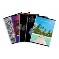 Zeszyt w linie, A5, 60 kartek, mix wzorów