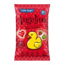 Cibi Chrupki kukurydziane truskawka i jabłko od 10 miesiąca bezglutenowe BIO 30g - Angelina 8588004638273