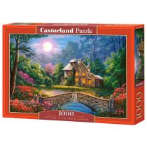 Castorland Puzzle 1000 Cottage in the Moon Garden
