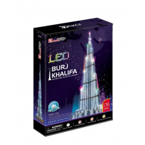 Cubicfun Puzzle 3D 136 el Burj Khalifa LED L133h