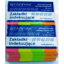 Starpak Zakładki Indeksujące Neon