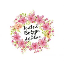 Szaron A Kartka składana Jesteś Bożym dzieckiem