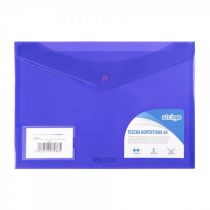 Strigo Teczka kopertowa A4 z kieszeniami fioletowa STRIGO