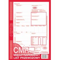 Michalczyk&Prokop CMR A4 MIĘDZYN.LIST PRZEWOZOWY (O+3K) 800-1 NUMER.