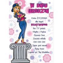 Stamp Karnet Comic B6 + koperta wzór nr 17