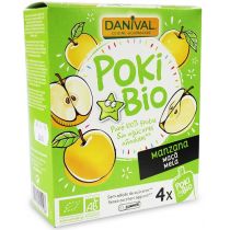 DANIVAL (desery owocowe, poki owocowe, miso) Poki - przecier jabłkowy 100% owoców bez dodatku cukrów BIO - Danival - 4x90g BP-3431590014196