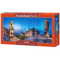 Castorland Puzzle 600 elementów Pisa and Piazza dei Miracoli