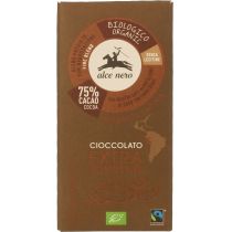 Fair Trade ALCE NERO CZEKOLADA GORZKA BIO 100 g - ALCE NERO