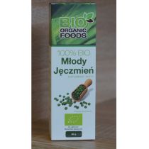 BIO ORGANIC FOODS 100% BIO Młody jęczmień TABLETKI 80g (ekstrakt - sok) BIO ORGANIC FOODS 21BIFMLTJ2