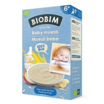 Biobim Kaszka Baby Muesli BIO - bez mleka, cukru i soli