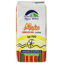 Młyny Wodne (EKO MEGA) Mąka orkiszowa jasna nadbużańska TYP 700 BIO 1 kg (Eko Mega) 000-74FD-759FB