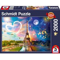 G3 Puzzle PQ 2000 Dzień i noc Paryż