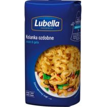 Lubella KOLANKA OZDOBNE CRESTE DI GALLO MAKARON 500 G 34556555