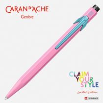Carandache Długopis CARAN DACHE 849 Claim Your Style Ed2 Hibiscus Pink M w pudełku różowy