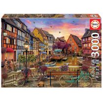 Puzzle 3000 el. Colmar, Francja Educa