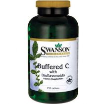 Swanson, Usa Witamina C1000 buforowana + bioflawonoidy Suplement diety 250 tab.