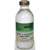 Biowald SOK Z BRZOZY SMAK MIĘTY BIO 330 ml