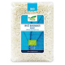 Bio Planet seria NIEBIESKA (ryże, kasze, ziarna) RYŻ BASMATI BIAŁY BEZGLUTENOWY BIO 1 kg - KI-BP-702739