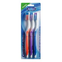 Beauty Formulas Active Oral Care Szczoteczka Control Action średnia 1 op.-3szt